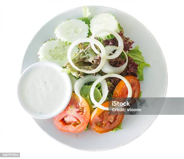 Fresh Vegetables Salad Stock Photo - Download Image Now - Crockery, Cut Out, Dieting