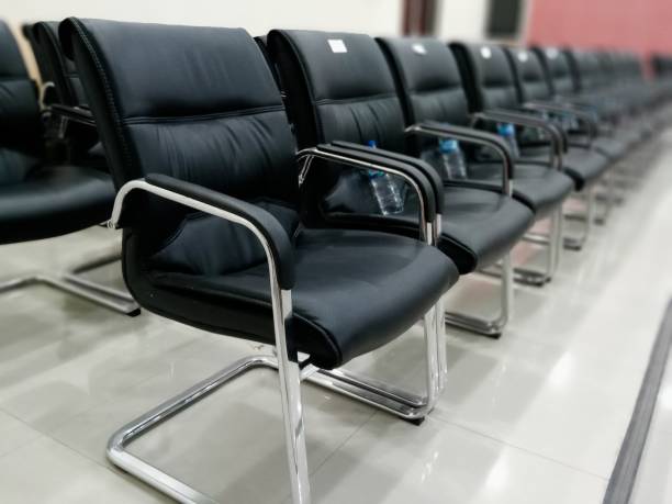 istock Black meeting chair 1687985146