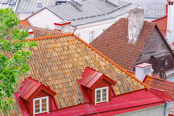 istock Rooftop in Tallinn, Estonia 168799509