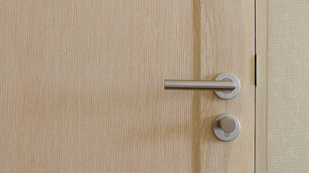istock Stainless Steel Handle on door 168801039