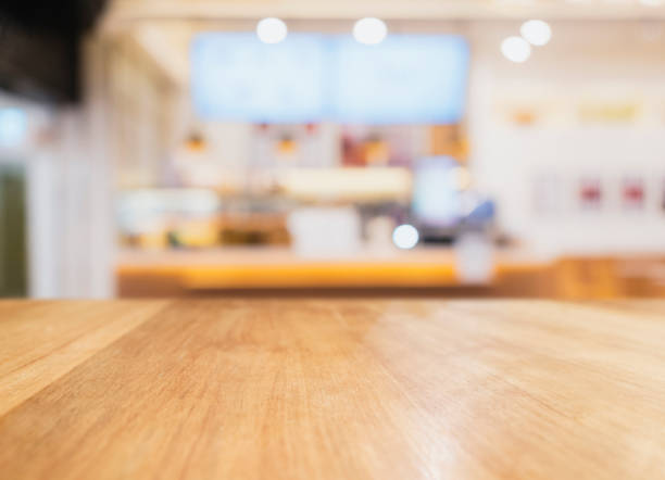 istock Table top Counter Shop Cafe Interior Blur background 1688062071