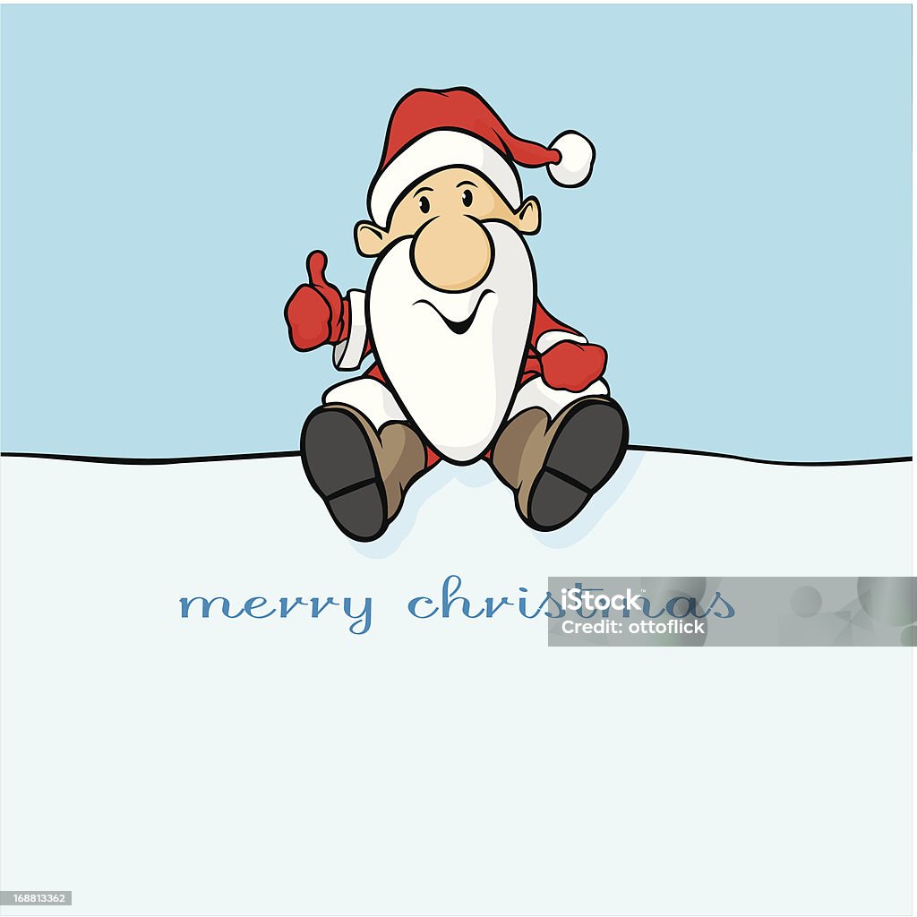 merry christmas santa claus - Royalty-free Banda desenhada - Produto Artístico arte vetorial