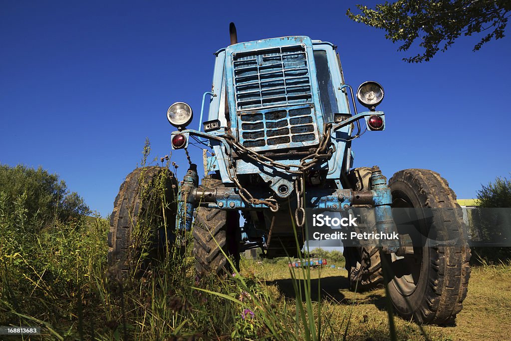 Trator agrícola com Rodas - Royalty-free Agricultura Foto de stock