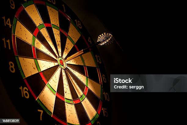 Arrows And Darts Target Stock Photo - Download Image Now - Accuracy, Achievement, Arrow - Bow and Arrow