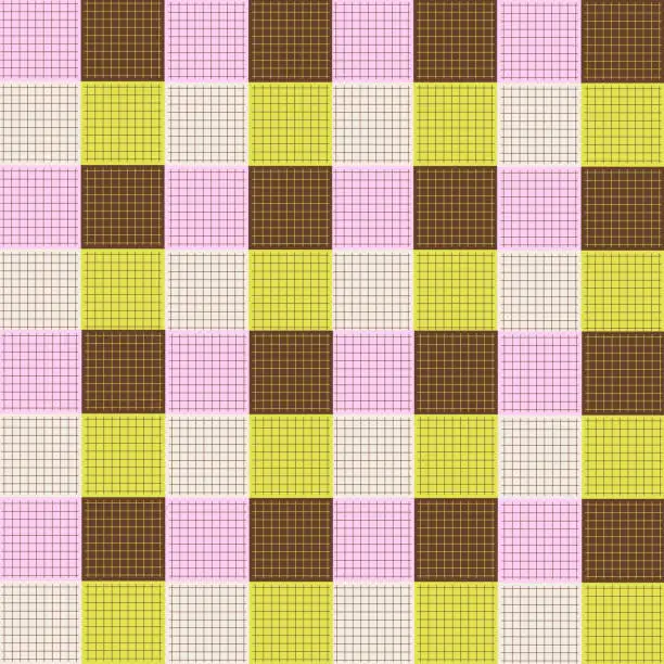 Vector illustration of pattern square