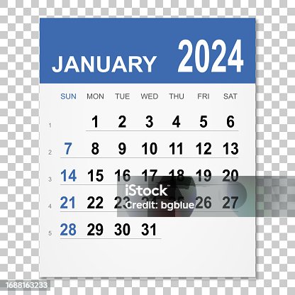 istock January 2024 Calendar 1688163233