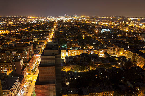 istock Huge people settlement from above, NYC 168817148