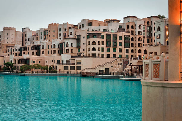 istock Residential houses in Dubai 168817329