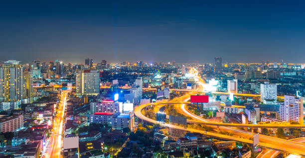 istock Aerial cityscape view in Asia 168820264