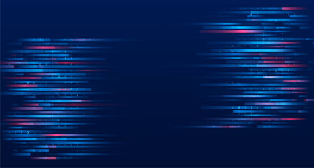 Abstract big data code representation. Abstract big data code representation. Modern high-tech data background. Graphic concept for your design cyber security abstract stock illustrations