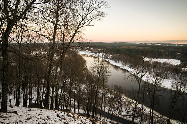 istock Winter landscape near Vilnius 168823266