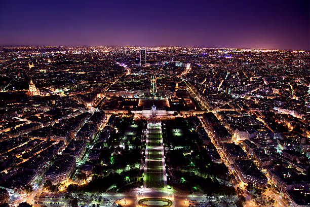 istock Paris panorama, France at night. 168823758