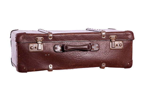 istock old suitcase made of brown leather 168824076