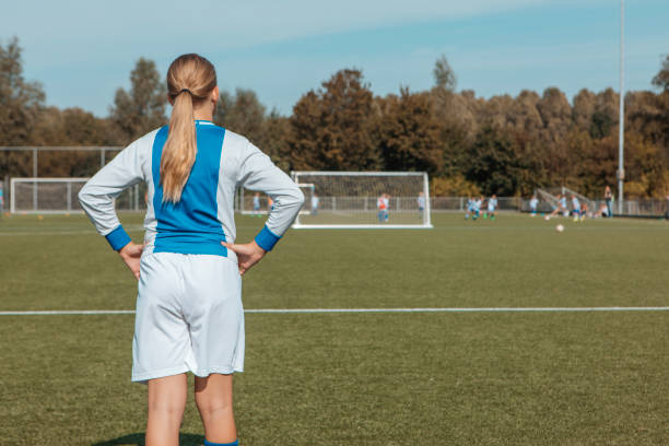 istock Female Soccer player girl during a Training Session 1688246893