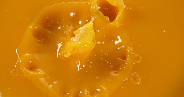 Orange Juice being poured