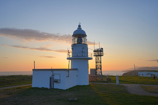 Sunrise at Byron Bay Lighthouse. The most eastern point of mainland Australia in New South Wales.