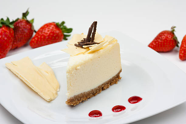 istock New York cheese cake with white chocolate 168825911