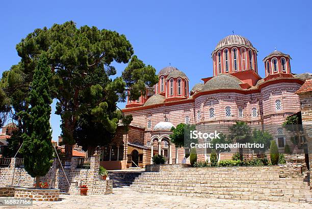 Kloster In Der Xenofontos Athos Griechenland Stockfoto und mehr Bilder von Architektur - Architektur, Byzanz, Chalkidiki