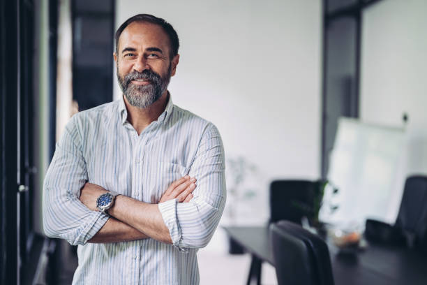 istock Smiling mature businessman in his office 1688303228