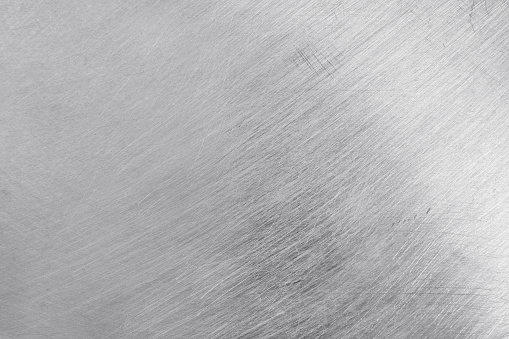 texture of old aluminum metal with scratch for background.