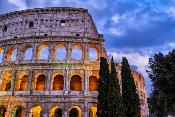 istock Evening At The Colosseum In Rome 1688328079