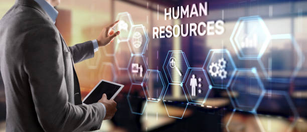 istock Modern Human Resources Hiring Job Occupation Concept. Business Technology 1688329875