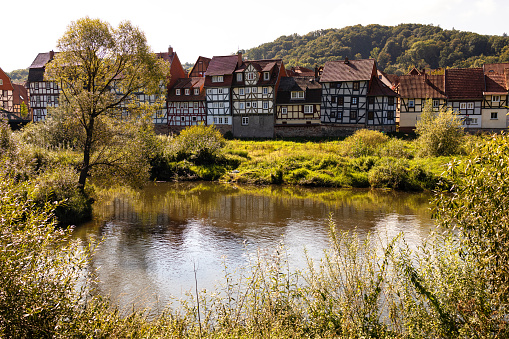 the historic german town of rotenburg an der fulda