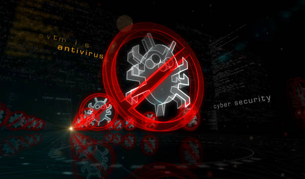 istock Antivirus cyber security virus detect symbol digital concept 3d illustration 1688352151