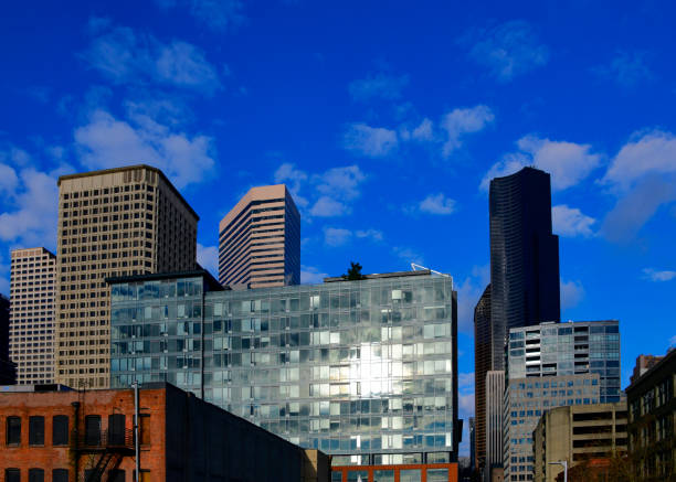 istock Dowtown Seattle skyline / Central Business District , Washington, USA 1688368161