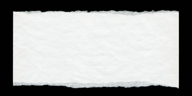 istock Cut or torn paper background textured isolated 1688371358