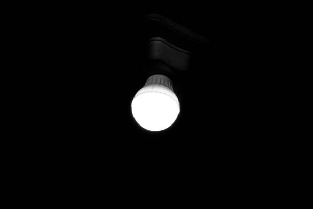 LED light bulbs that are in the dark.