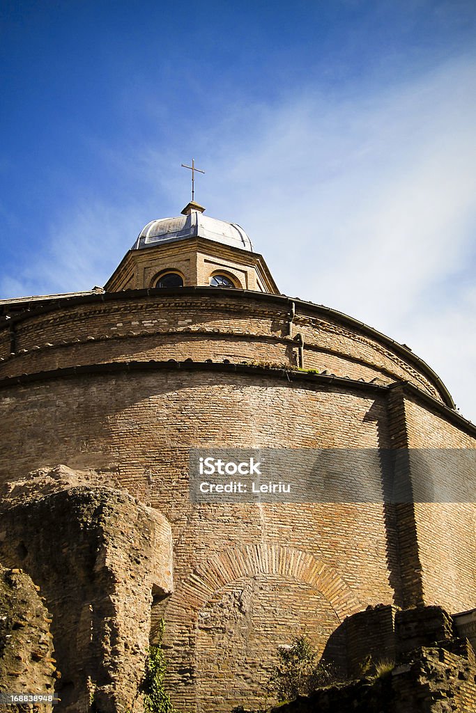 Temple de Romulus dans le Forum romain - Photo de Antique libre de droits