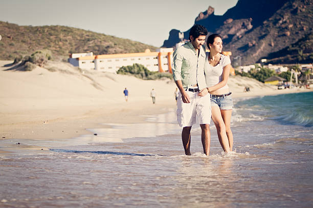 istock Young Couple on the Beach 168839405