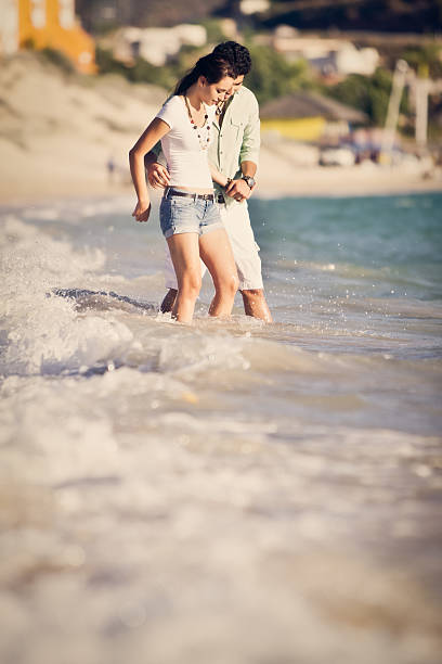 Young Couple on the Beach
