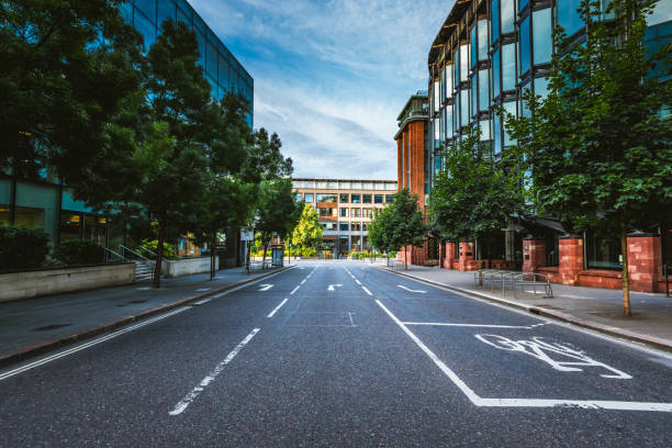 istock London view of empty streets in the morning 1688464049