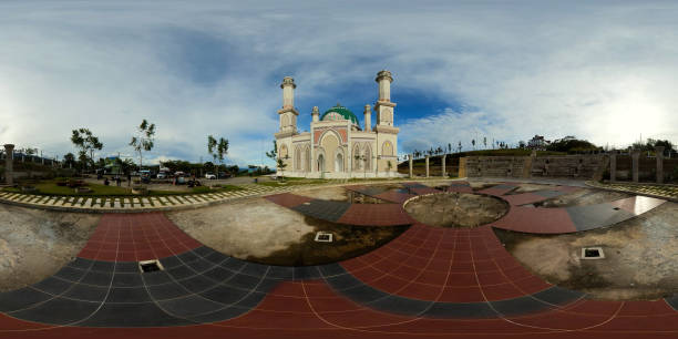 istock Mosque in North Sumatra. Indonesia. 360-Degree view. 1688479526