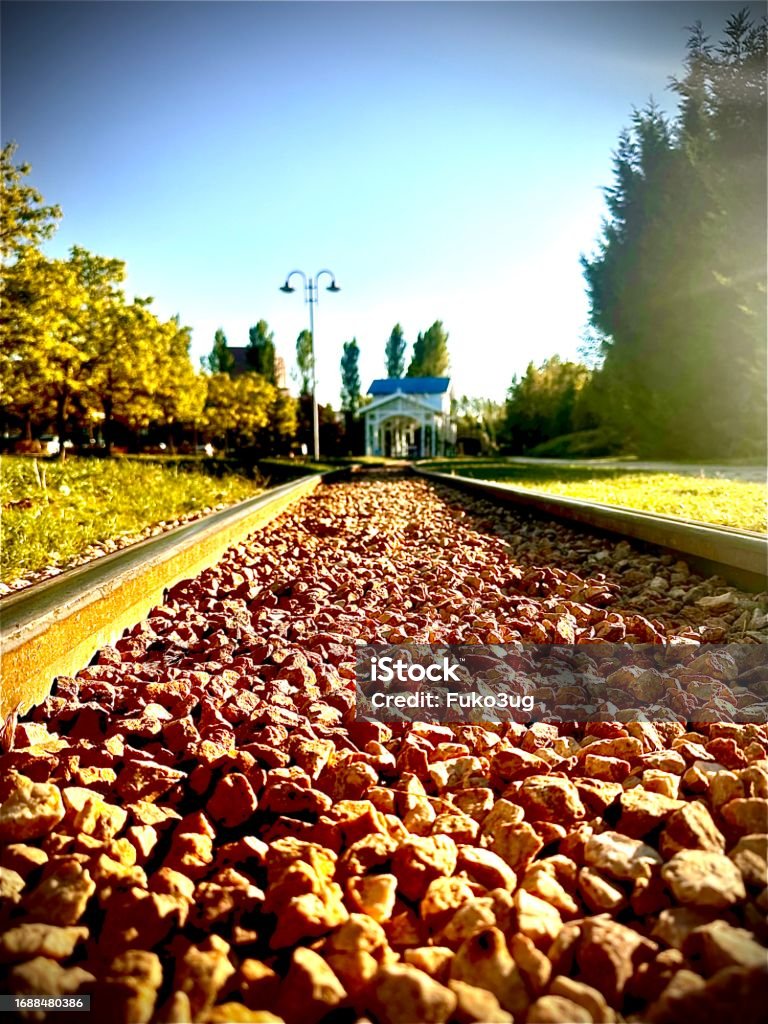 Stone is not always a barrier; sometimes, it's a necessary stepping stone to reach the station. The obstacles, in fact, are contributions we are aware of. Color Image Stock Photo