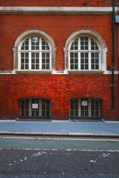 istock Classic architectural wall in London street 1688481706