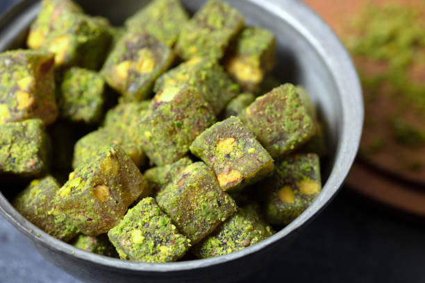 istock Double Roasted Turkish Delight with Pistachio 1688483868