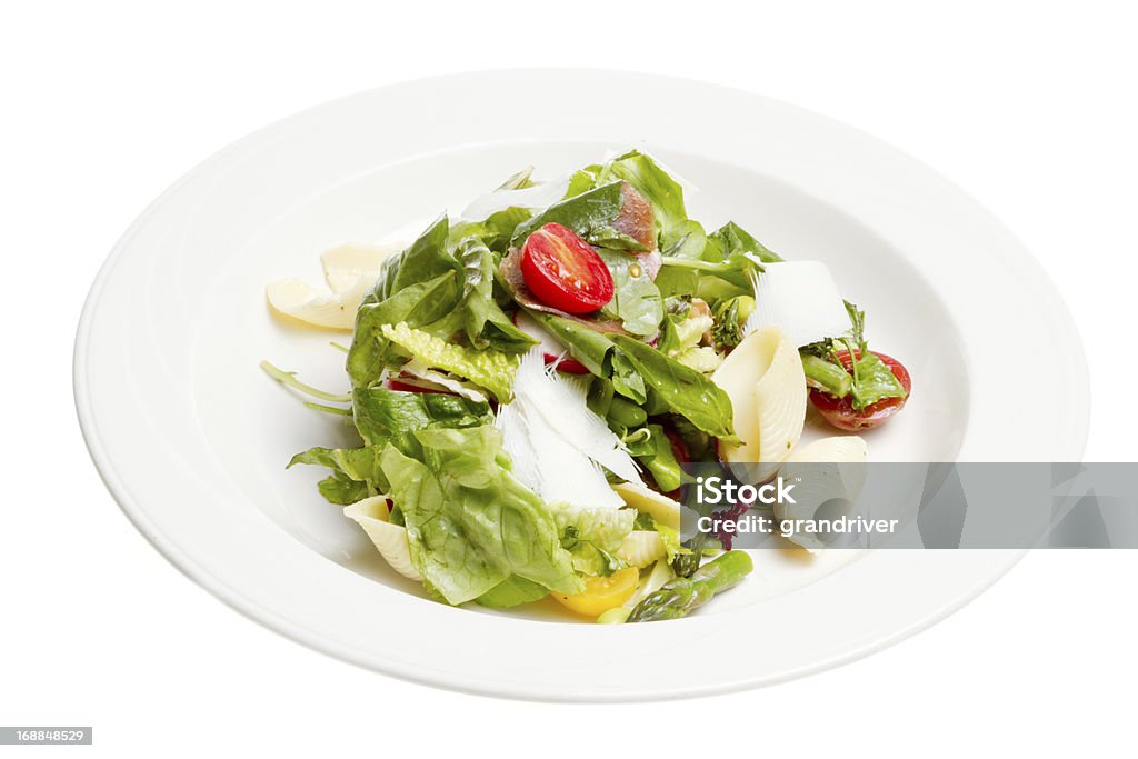 Gemischtem grünem Salat - Lizenzfrei Conchiglie Stock-Foto