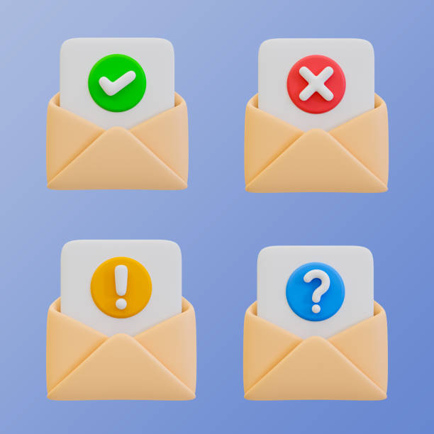Fluffy email symbol on pink soft balloon surface.