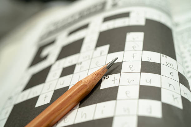 istock Crossword, Sudoku puzzle game to keep you brain younger for developing Alzheimer disease in senior patient. 1688506077
