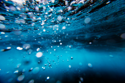 Bubbles underwater