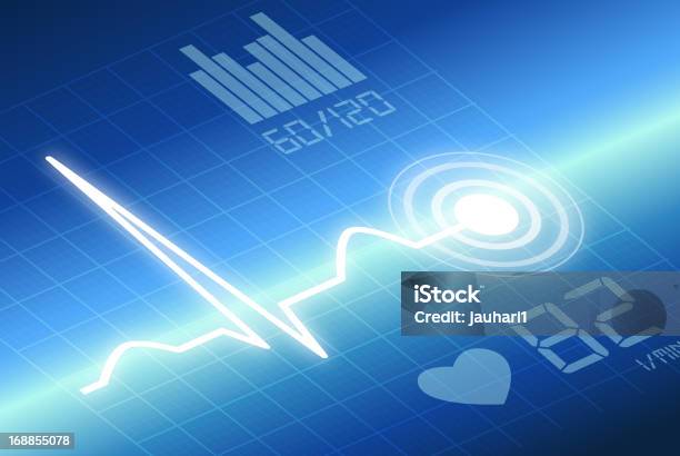 Herz Ecg Stock Vektor Art und mehr Bilder von Biologischer Vorgang - Biologischer Vorgang, Blutdruckmesser, ClipArt