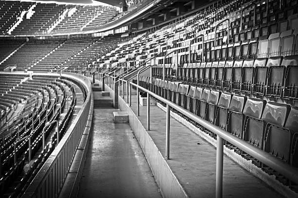 istock Empty football, soccer stadium 168855079
