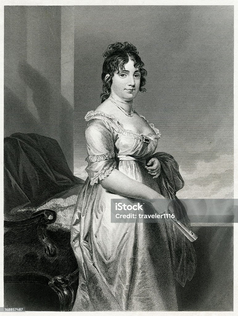 Dolley Madison - Illustration de Dolley Madison libre de droits