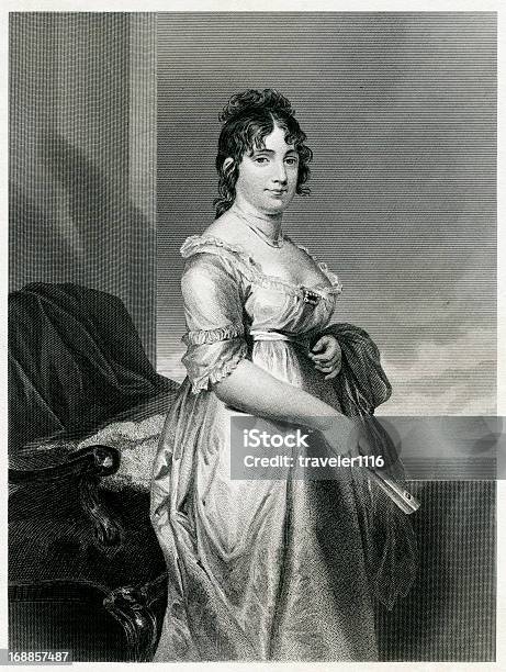Dolley Madison Vecteurs libres de droits et plus d'images vectorielles de Dolley Madison - Dolley Madison, Femme de président, Femmes