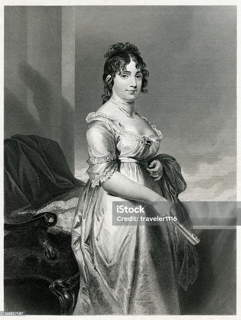 Dolley Madison - Zbiór ilustracji royalty-free (Dolley Madison)