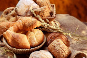Organic bread assortment