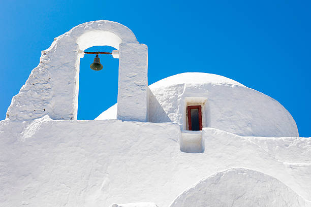 The oldest Paraportiani Church on Mykonos Greece.